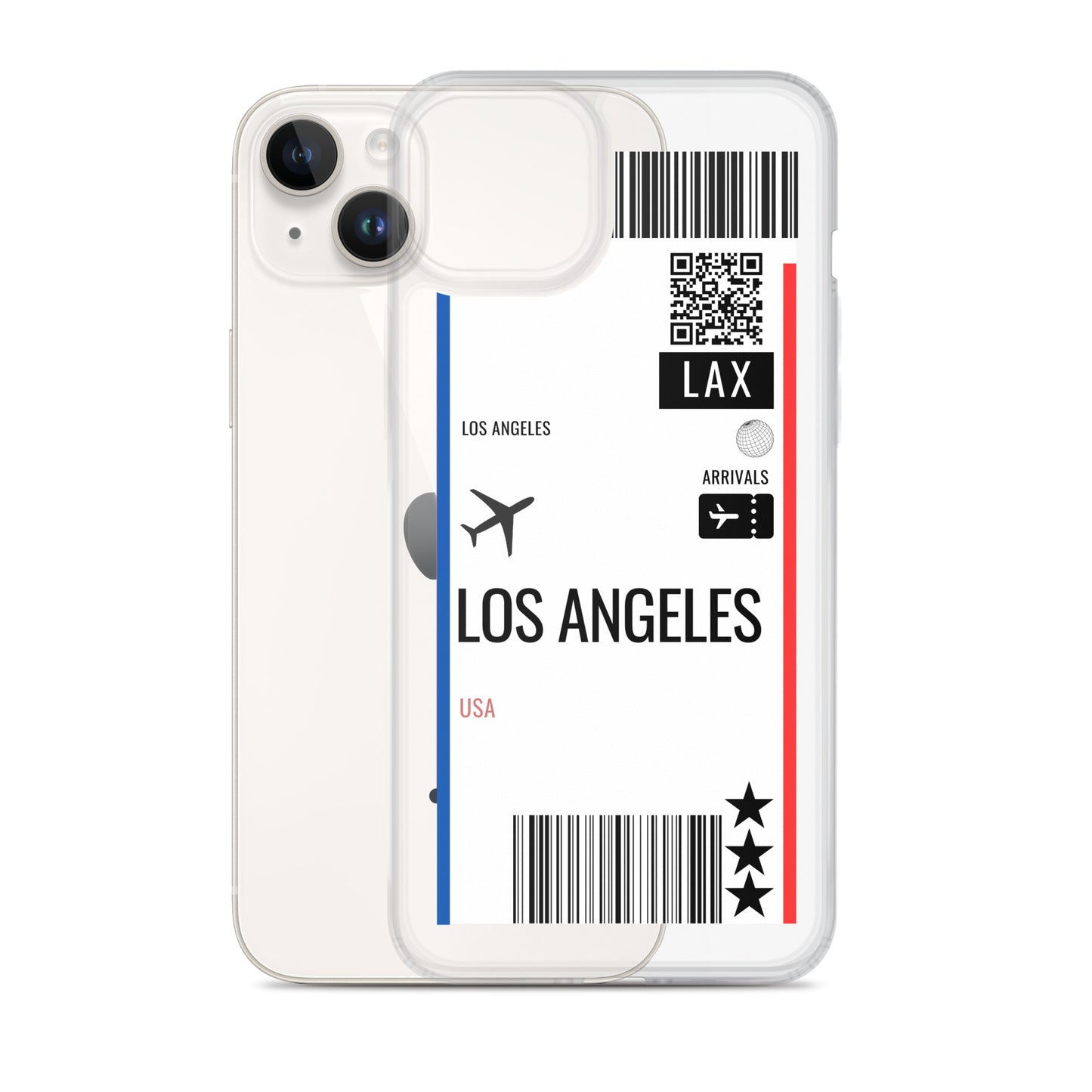 LOS ANGELES Clear Case for iPhone®