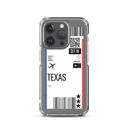 TEXAS Clear Case for iPhone®