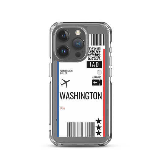 WASHINGTON Clear Case for iPhone®